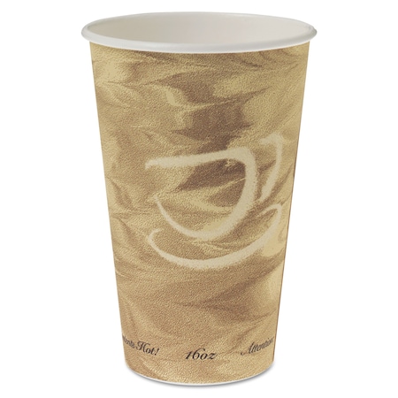 Dart Mistique Hot Paper Cups, 16 oz, Mistique Design, PK1000 316MS-0029